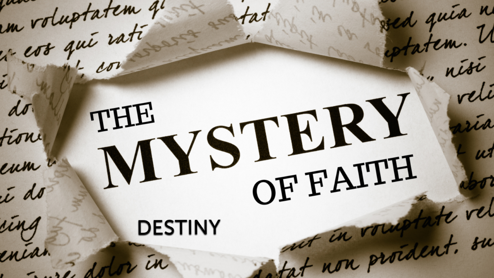 What is Destiny?