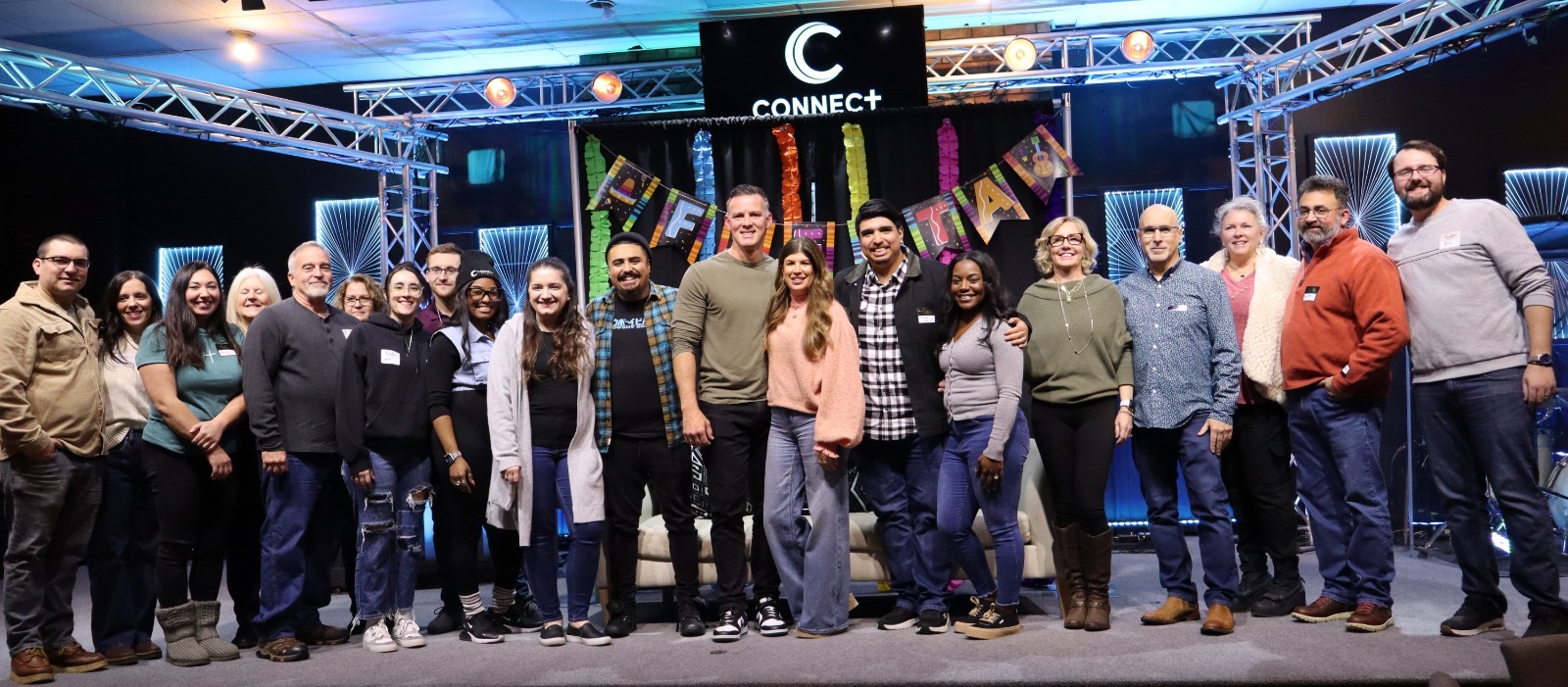 Connect Church leadership team gathered together