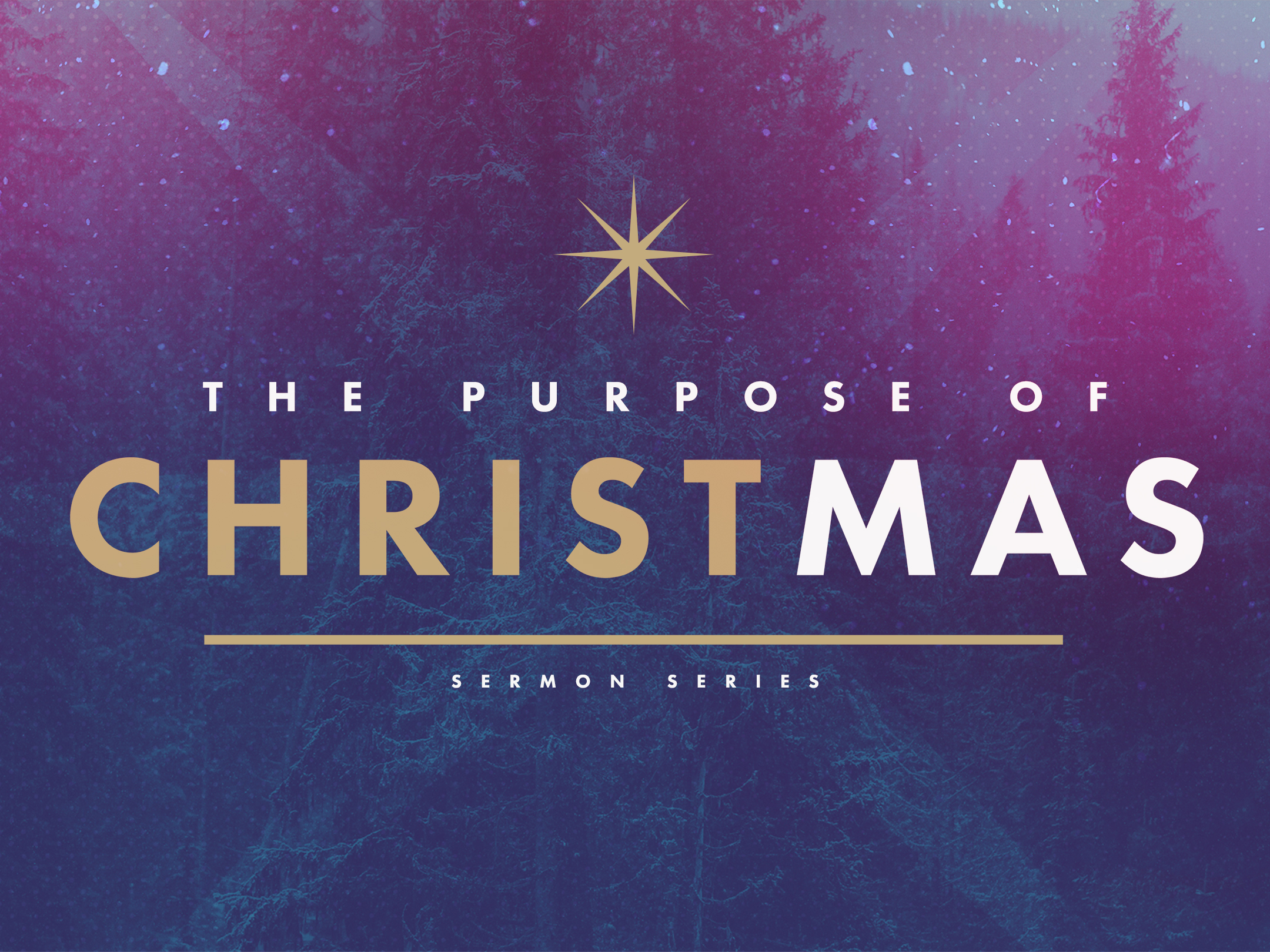 The Purpose of Christmas Wk1