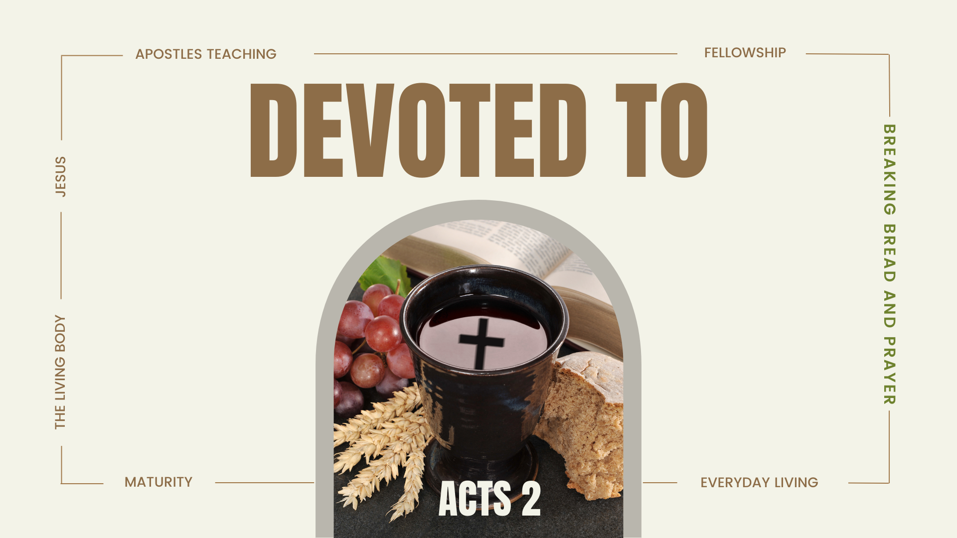 Devoted To the Breaking of Bread and Prayer