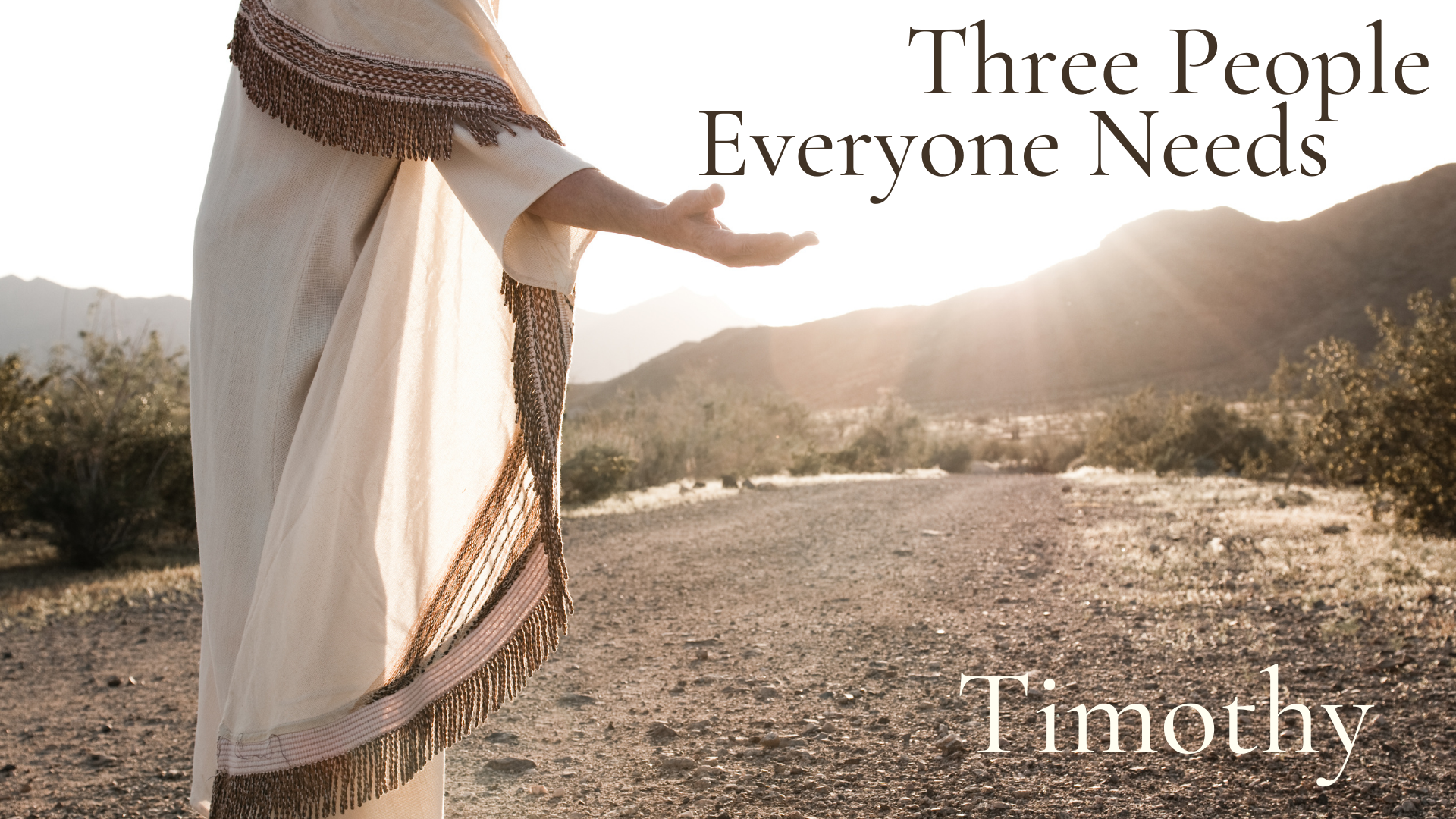 Timothy Random Person Three People Everyone Needs - Timothy