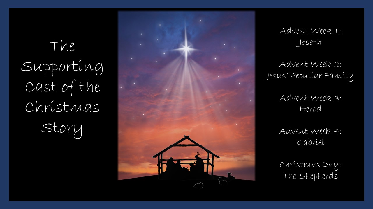 The Supporting Cast of the Christmas Story "Joseph"