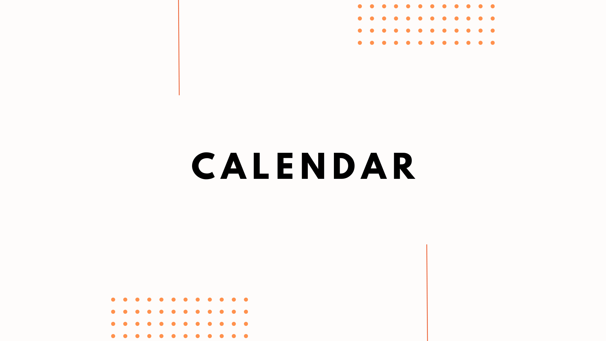 Calendar Berean Church
