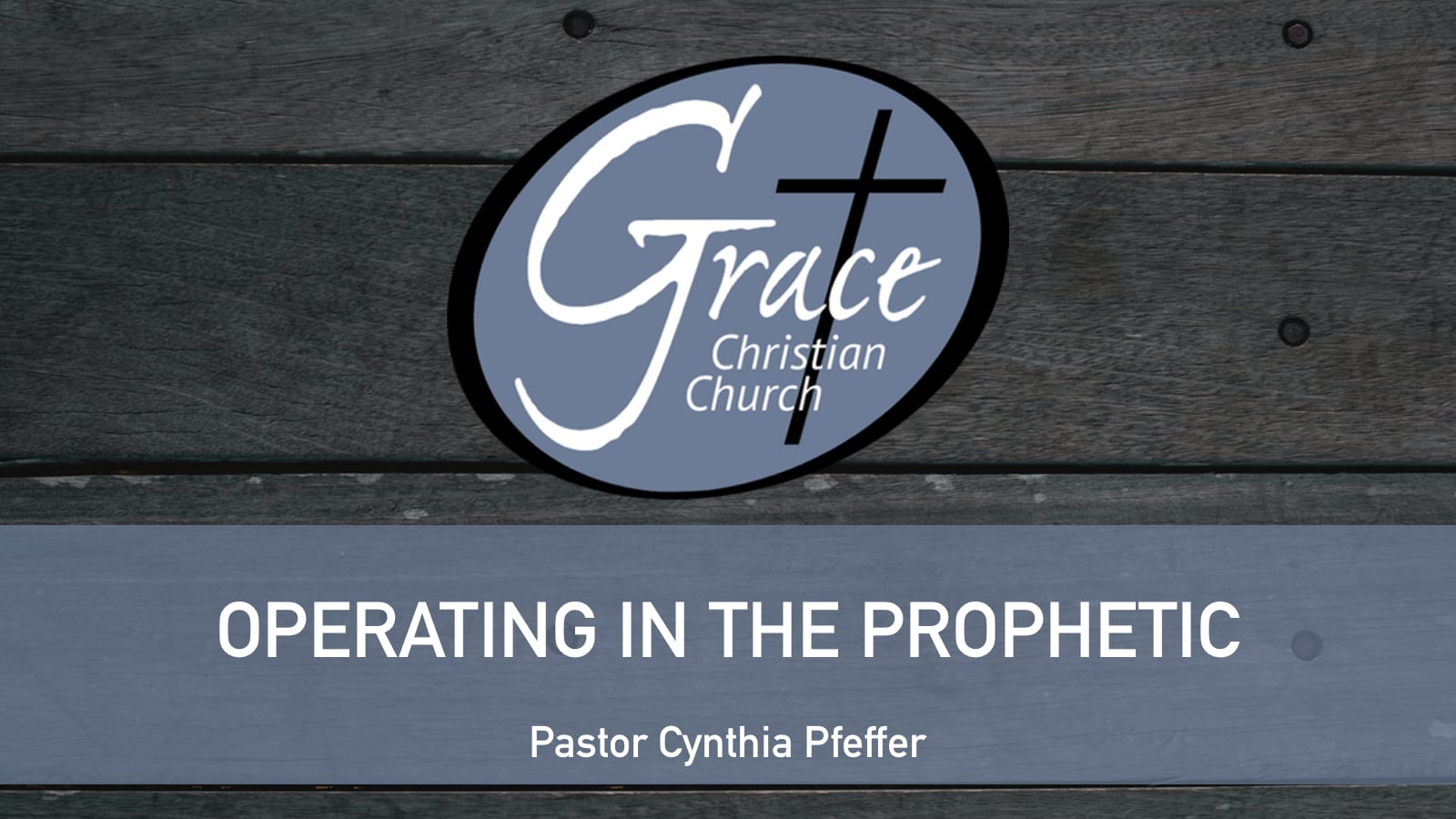Operating In The Prophetic