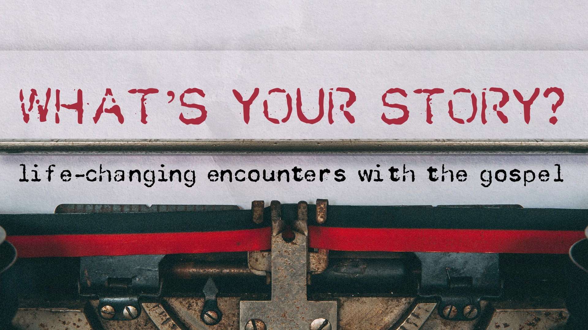 What's Your Story? Part 2
