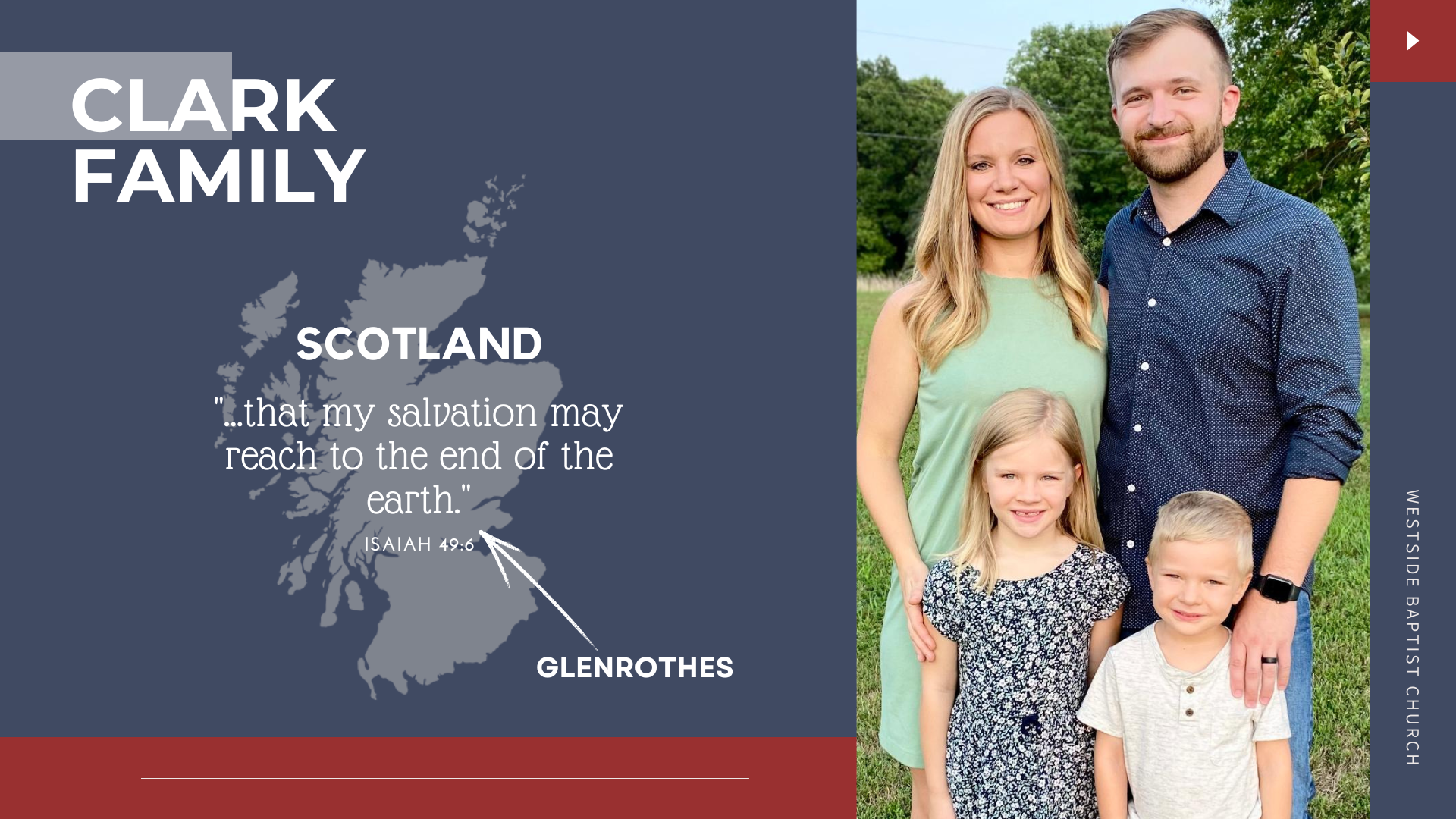 Clark Scotland Update