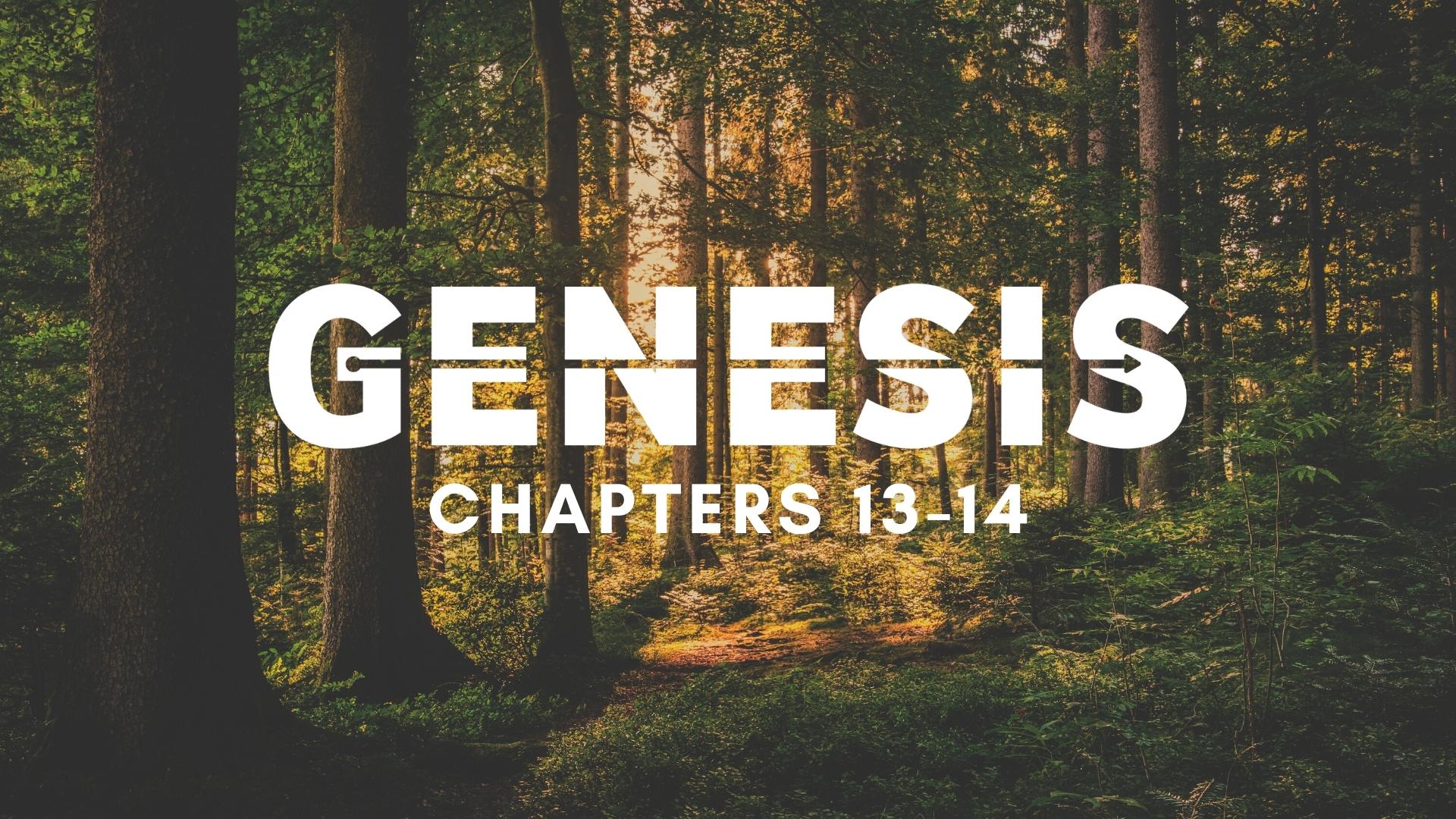 Genesis 13 14