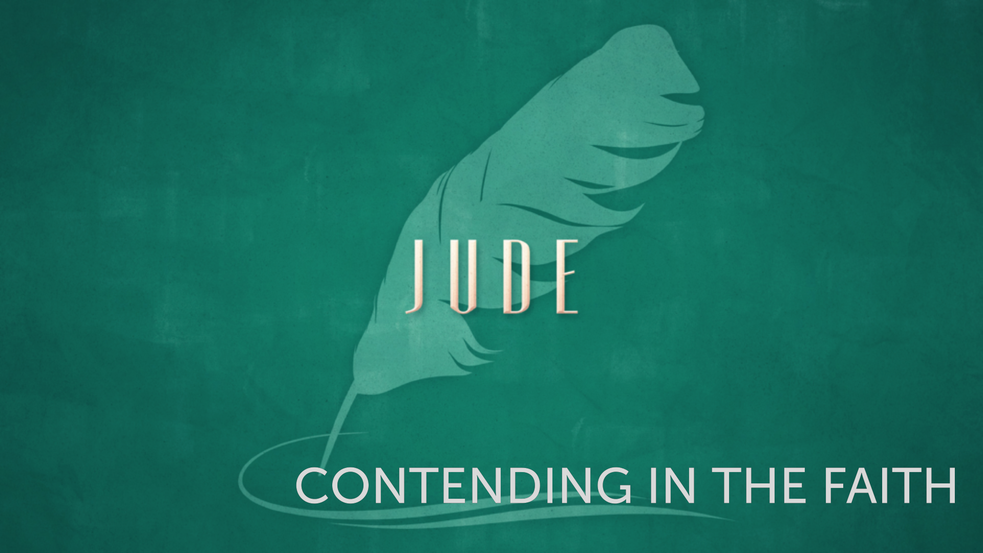Jude Contending In The Faith
