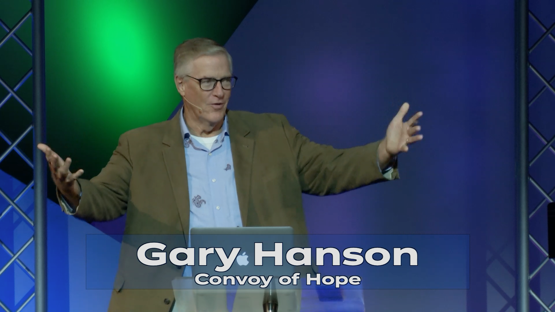 Guest Speaker Gary Hanson Convoy of Hope