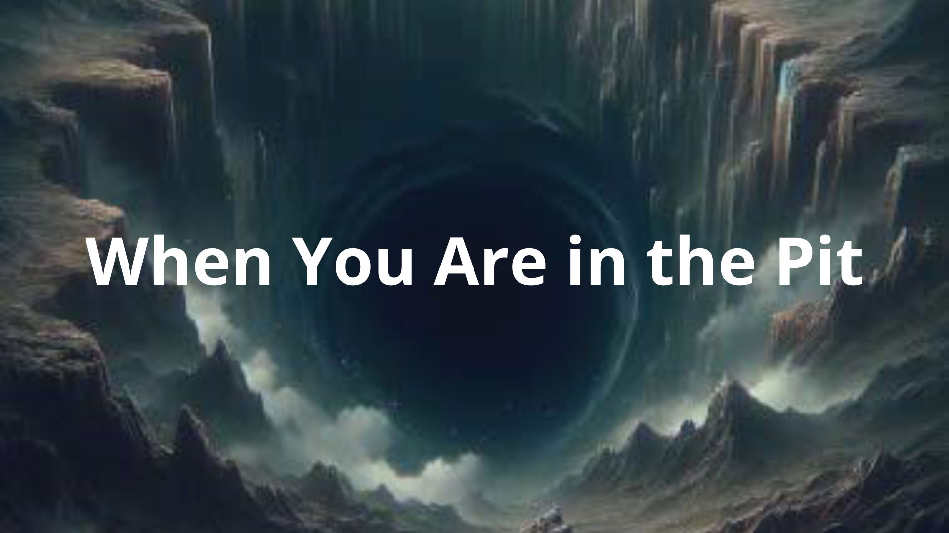 Pits Must Rid When You Are in the Pit