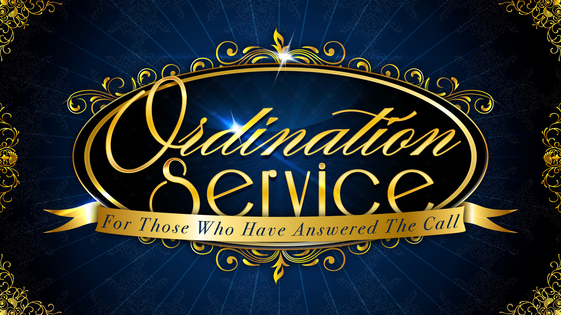 ORDINATION FOR OUR SENIOR PASTOR